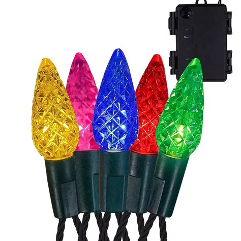 Twinkle Star C6 50 Led 17ft X - Mas String Lights, 8 Modes, Indoor ...