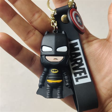 Batman Rubber keychain – Dipped in Doodles