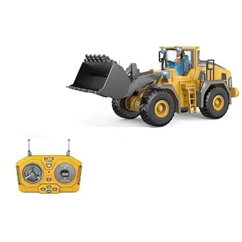 Gormery Rc Excavator 9 Channel Rc Excavator Truck Toys Metal Shovel, 1/ ...