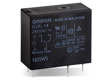 G2R Power PCB Relays - Omron Electronics | Mouser