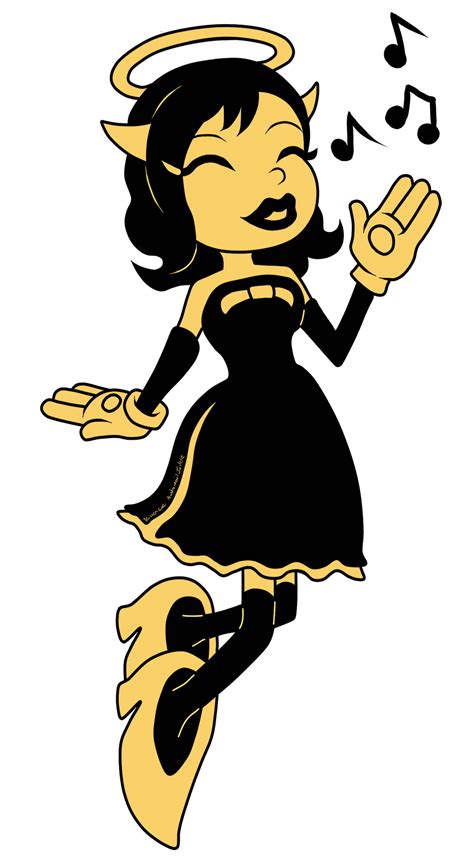 Bendy and The Ink Machine - Alice Angel floating by Automail-Junkie on ...