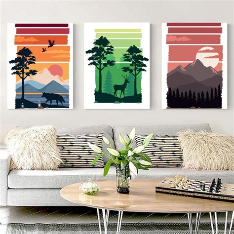 Vividly Painted Landscape Canvas (Matte Finish) – The Artment