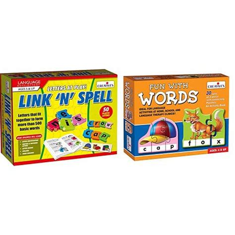 Buy Link N Spell Puzzle and Fun with Words Puzzle (Set of 2) on ...