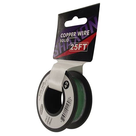Stranded Copper Wire on Spool, 26 Gauge, 25ft – Shaxon Industries