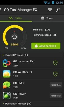 Image result for Task Manager On Android Phone