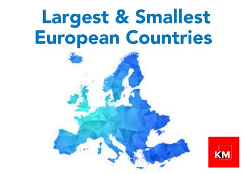 Top 20 Largest and Smallest Countries In Europe By Area 2023 - Kenyan ...