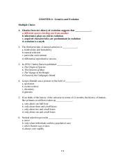 Image result for Bio Chapter 4 Quiz