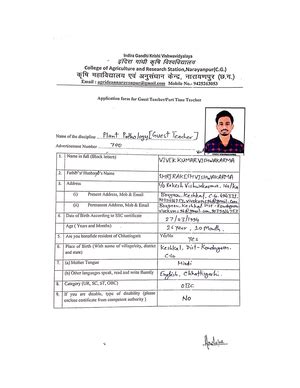 Bacterial blight of Mango - Department of Plant Pathology Programme ...