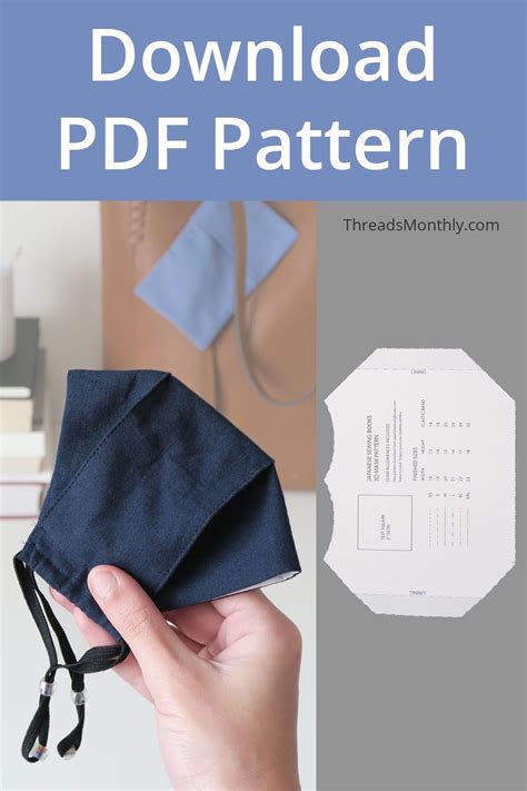 Image result for Free Printable 3D Face Mask Pattern PDF