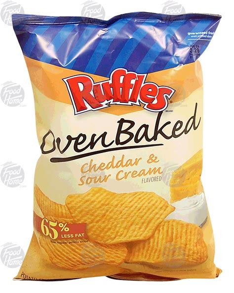 Groceries-Express.com Product Infomation for Ruffles Oven Baked cheddar ...