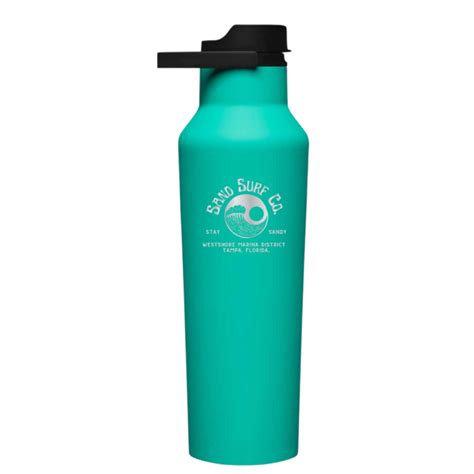 Sand Surf Co. Yin Yang 20 oz Series A Corkcicle Sport Canteen