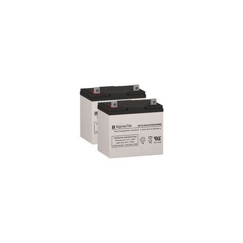 Buy Pride SC713 Pursuit Heavy Duty 4 Wheel Scooter Battery Replacement ...