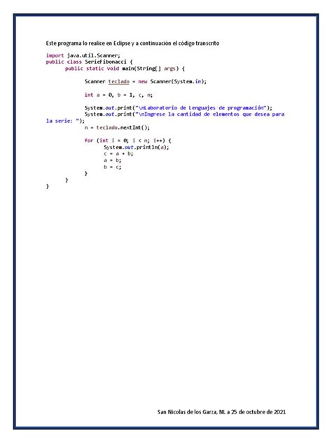 Image result for Sucesion Fibonacci En Java