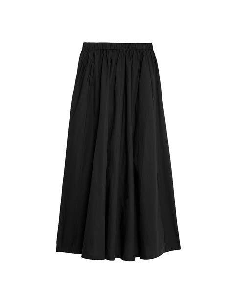 Buy Pure Cotton Midi Skirt at Marks & Spencer