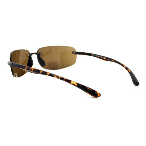Bifocal Magnification Lens Sunglasses Rimless Rectangular Fashion UV400 ...