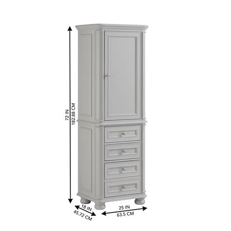 18 Inch Bathroom Linen Cabinet