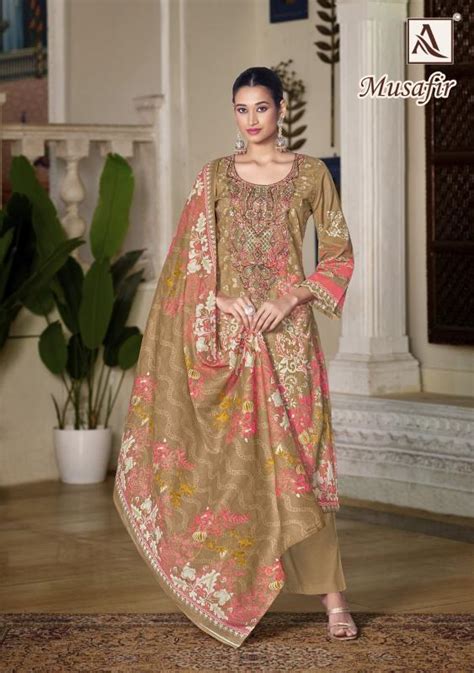 musafir by alok cambric cotton new design fancy pakistani suit for ...
