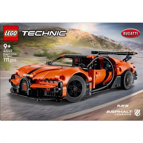 Bugatti Chiron Pur Sport hyperbil - LEGO byggeklosser Technic 42222 Shop