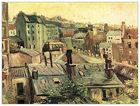 ArtPlaza Overlooking The Rooftops of Paris Decorative Panel, 31.5" x 23 ...