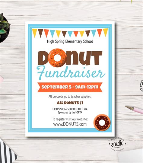 School Fundraiser Flyer