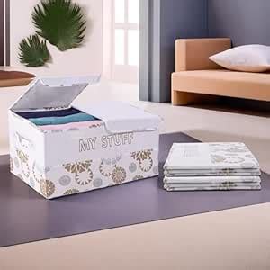 Kuber Industries Pack of 3 Clothes Wardrobe Organizer (Large) 2 ...