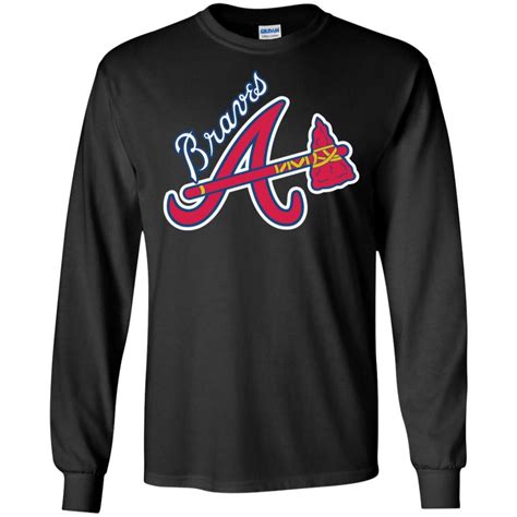 Atlanta Braves Long Sleeve T-shirts, Hoodies | Hoodie shirt, Hoodie ...