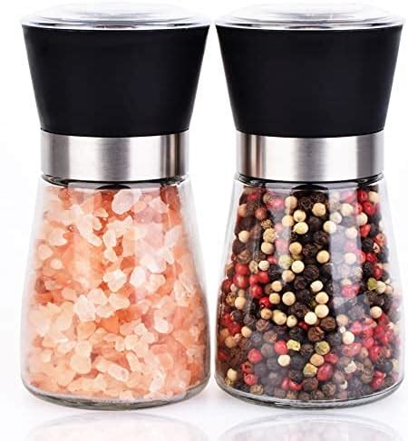Buy Premium Stainless Steel Salt and Pepper Grinder Set of 2 ...