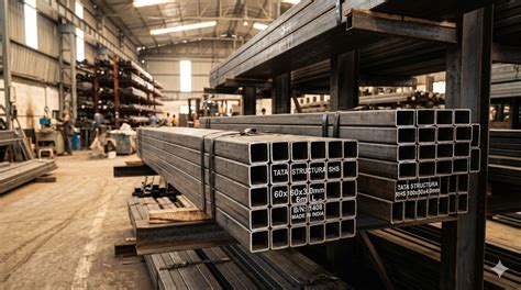 Tata Structura Hollow Section Weight Chart — SHS and RHS | MetalWeightPro