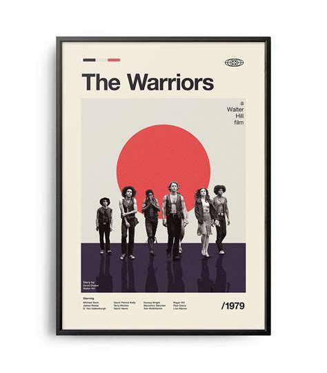 The Warriors Posters, Vintage Movie Poster