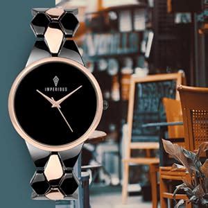 IMPERIOUS - THE ROYAL WAY Metal Analog Women'S Watch (Black Dial ...