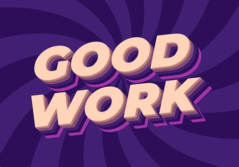 Good Work Text 的图像结果