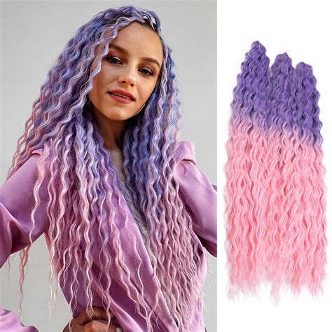 Pastel Pink Ombre Hair Extensions