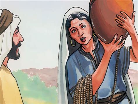 免费圣经图片 :: 撒马利亚妇人