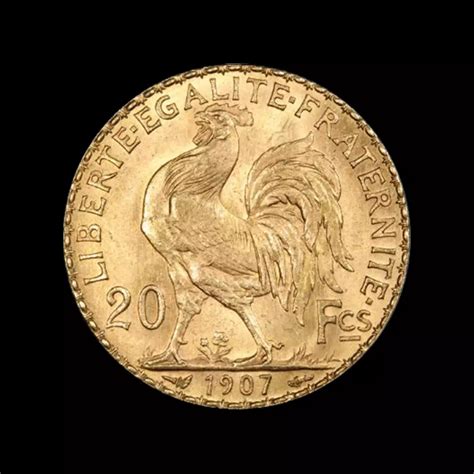 French Gold 20 Franc - Hertel's Coins Inc.