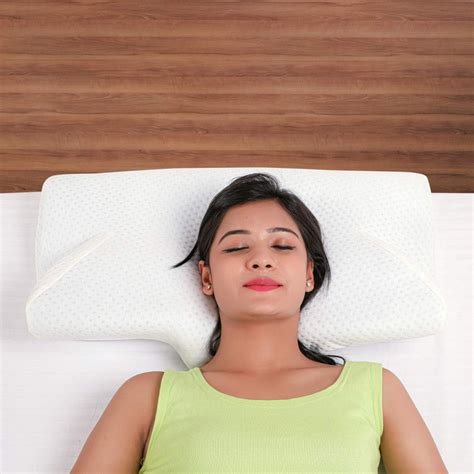Cervical Pillow for Spondylitis | Visco Soft Memory Foam Pillow ...