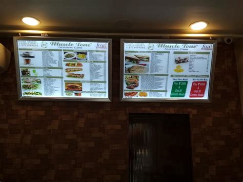 Menu at Muscle Tone Café, Noida