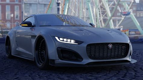 ArtStation - custom widebody kit for jaguar f-type r dynamic