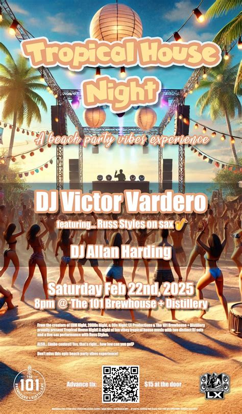 SPECIAL EVENT: Tropical House Night - A beach party vibes experience at ...
