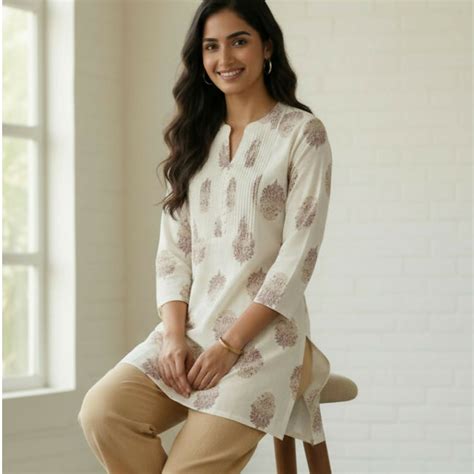 Cotton Short Kurti for Women – Stylish Daily Wear – DeoDap