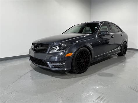 Used 2013 Steel Grey Metallic Mercedes-Benz C-Class C300 AWD C 300 Sport 4MATIC For Sale (Sold ...