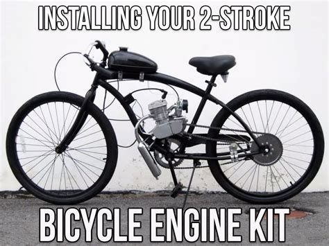 Image result for Bike Engine Kit Installation