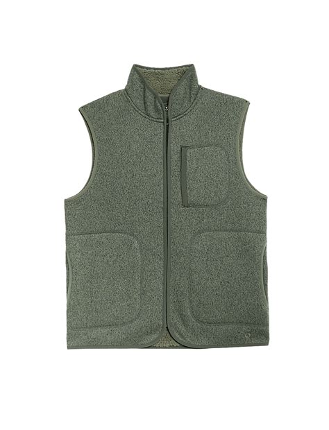 Buy Fleece Funnel Neck Gilet at Marks & Spencer