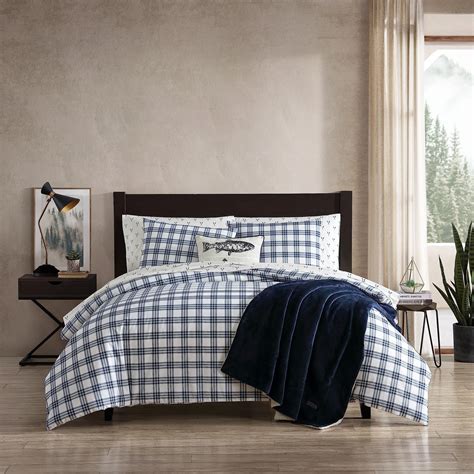 Amazon.com: Eddie Bauer - Twin Duvet Cover Set, Super Soft Bedding with ...