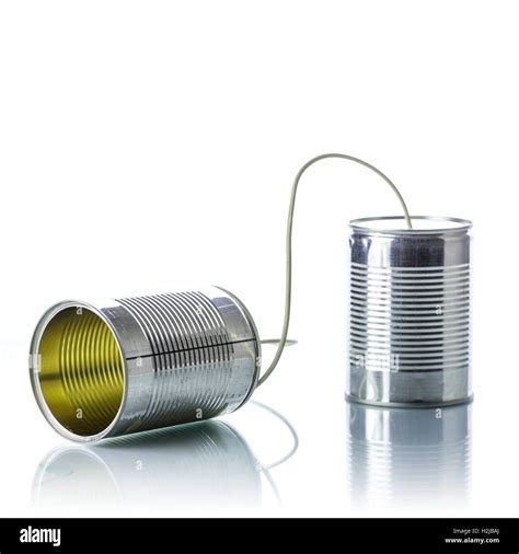 Tin cans and string hi-res stock photography and images - Alamy