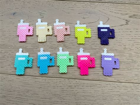 Billes à repasser stanley | Melty bead designs, Hamma beads ideas ...