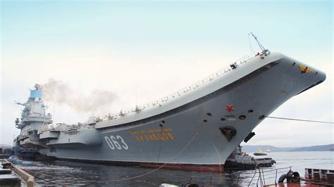 Download wallpaper cruiser, aircraft carrier, Admiral Kuznetsov ...