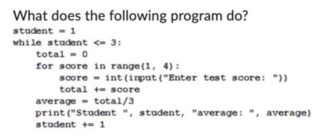 Image result for Python Chapter 4 Question 10