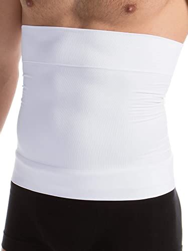 Buy Farmacell 405 (White, S) Men's Waist Control Belt - Shaping Band ...