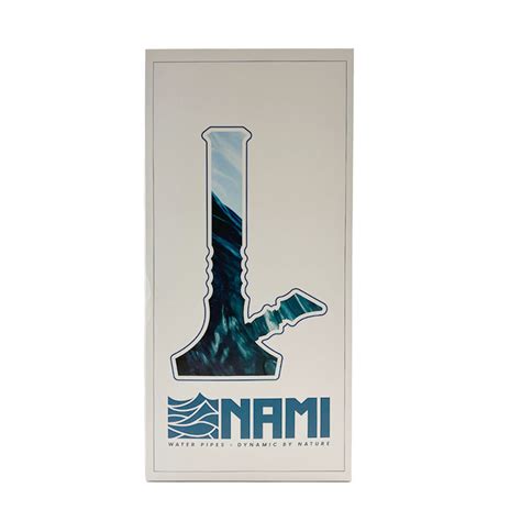 Nami Glass 12" Ripple Beaker | Bongs & Water Pipes