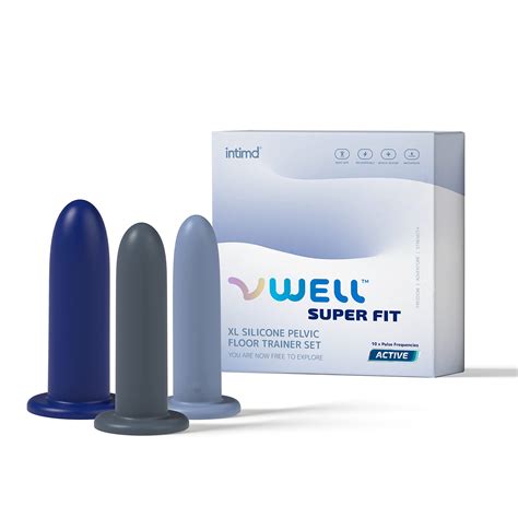 VWELL Super FIT Extra Large XL Silicone Pelvic Floor Dilator Exerciser ...